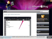 Tablet Screenshot of iphone.blog.hu