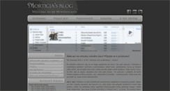 Desktop Screenshot of dark-morticia.blog.cz