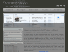 Tablet Screenshot of dark-morticia.blog.cz
