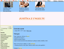 Tablet Screenshot of justinazungeltu.blog.cz