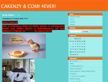 Tablet Screenshot of comicakenzy.blog.rs