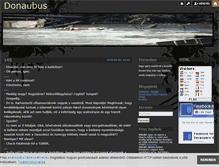 Tablet Screenshot of donaubus.blog.hu