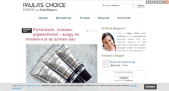 Desktop Screenshot of paulaschoice.blog.hu