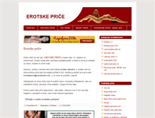 Tablet Screenshot of erotskeprice.blog.rs