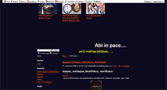 Desktop Screenshot of anteportaminferam.blog.cz
