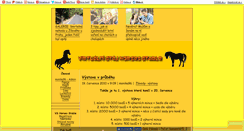 Desktop Screenshot of love-horses-stable.blog.cz