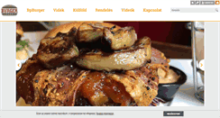 Desktop Screenshot of burger.blog.hu