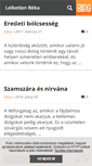 Mobile Screenshot of dharma.blog.hu
