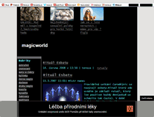 Tablet Screenshot of magicworld.blog.cz