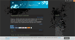 Desktop Screenshot of napipille.blog.hu