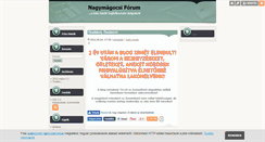 Desktop Screenshot of nagymagocs.blog.hu