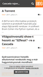 Mobile Screenshot of cascadamusic.blog.hu