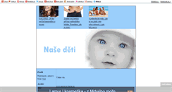 Desktop Screenshot of nase-deti.blog.cz