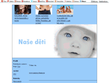 Tablet Screenshot of nase-deti.blog.cz