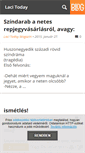 Mobile Screenshot of lacitoday.blog.hu