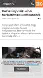 Mobile Screenshot of hogyanfu.blog.hu