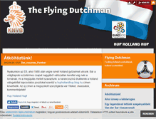 Tablet Screenshot of flyingdutchman.blog.hu