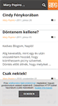 Mobile Screenshot of marypopins.blog.hu