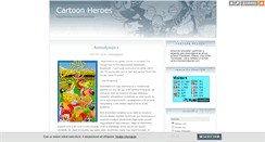 Desktop Screenshot of cartoonheroes.blog.hu