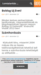 Mobile Screenshot of lomtalanitas.blog.hu