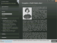 Tablet Screenshot of gyarmaticitrom.blog.hu