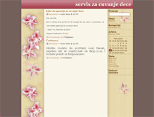 Tablet Screenshot of bebe.blog.rs