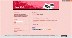 Desktop Screenshot of exbaratnok.blog.hu