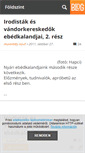 Mobile Screenshot of foldszint.blog.hu