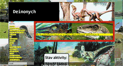 Desktop Screenshot of deinonych.blog.cz