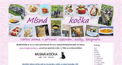 Desktop Screenshot of mlsnakocka.blog.cz