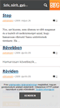 Mobile Screenshot of kipufog.blog.hu