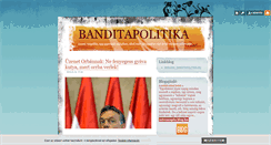 Desktop Screenshot of banditapolitika.blog.hu