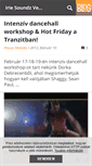 Mobile Screenshot of dancehall.blog.hu