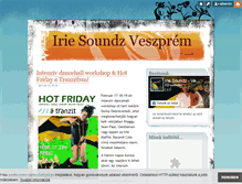 Tablet Screenshot of dancehall.blog.hu