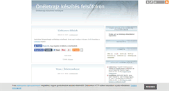 Desktop Screenshot of oneletrajz.blog.hu