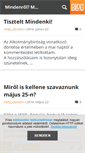 Mobile Screenshot of mittu-domain.blog.hu