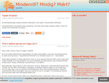 Tablet Screenshot of mittu-domain.blog.hu