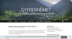 Desktop Screenshot of gyereknemet.blog.hu