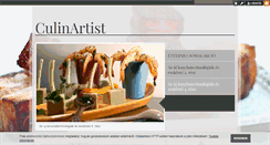Desktop Screenshot of culinartist.blog.hu