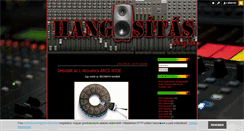Desktop Screenshot of hangositas.blog.hu