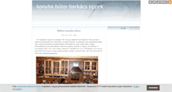 Desktop Screenshot of konyha.blog.hu