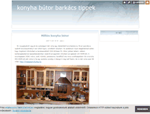 Tablet Screenshot of konyha.blog.hu