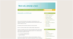 Desktop Screenshot of noni.blog.rs
