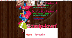Desktop Screenshot of gossip-town.blog.cz