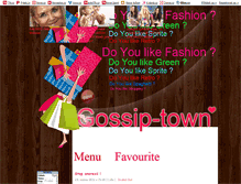 Tablet Screenshot of gossip-town.blog.cz