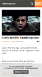 Mobile Screenshot of betonpanda.blog.hu