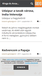 Mobile Screenshot of indiaiutazas.blog.hu