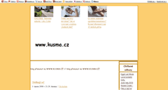 Desktop Screenshot of kusma.blog.cz