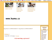 Tablet Screenshot of kusma.blog.cz