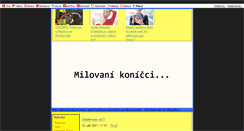 Desktop Screenshot of mojimilackove.blog.cz